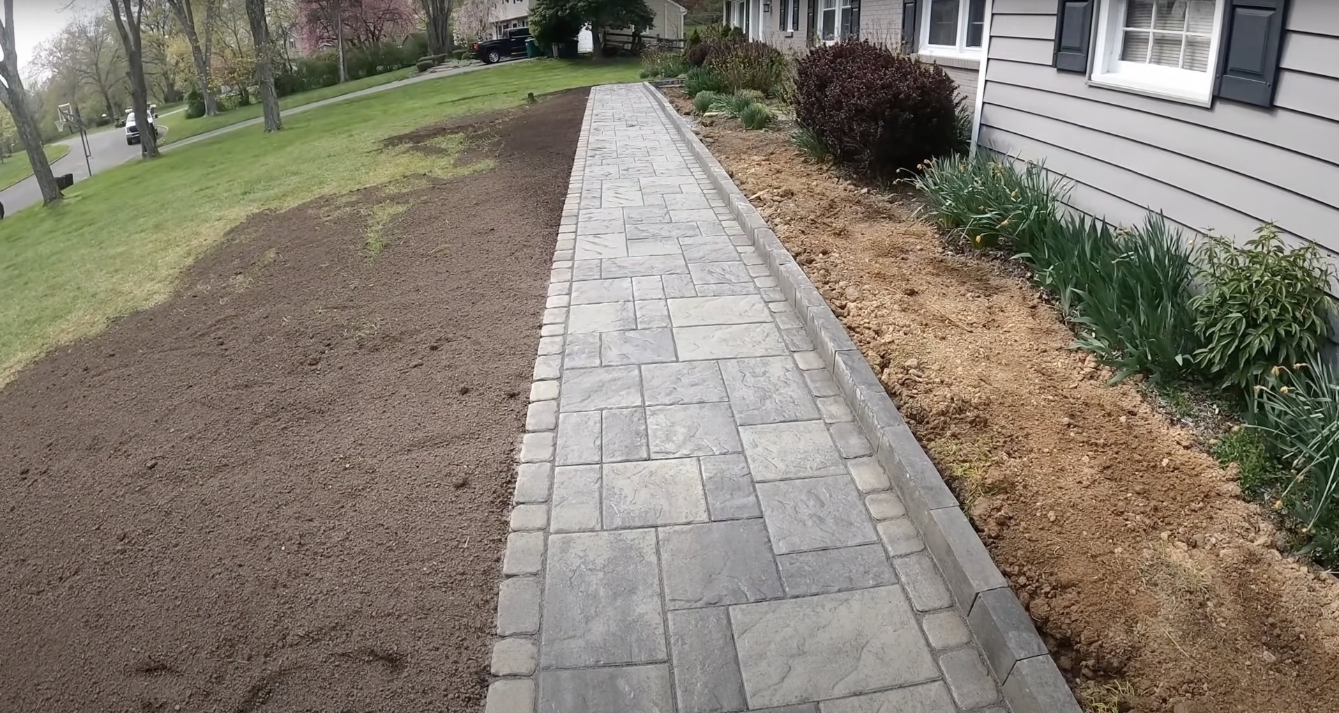 Custom concrete patio installation in Henderson, KY Beautiful concrete patio construction by Henderson Concrete Pros